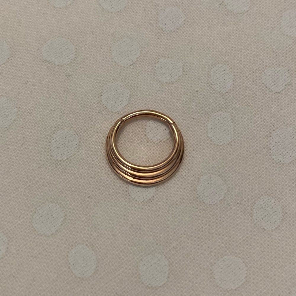 Maria Tash 14k Hiranya clicker ring